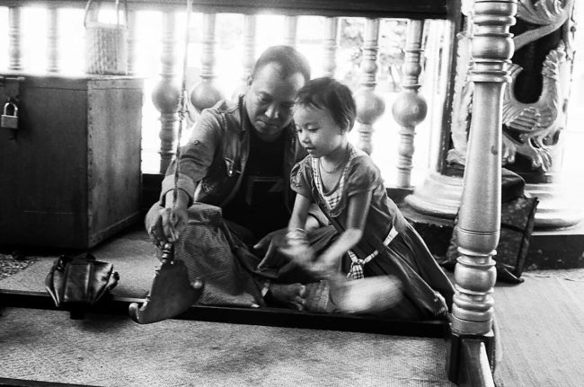 Myanmar Père Fille